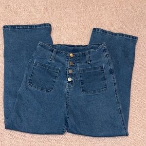 Women's Boutique Blue High-Waisted Jeans
